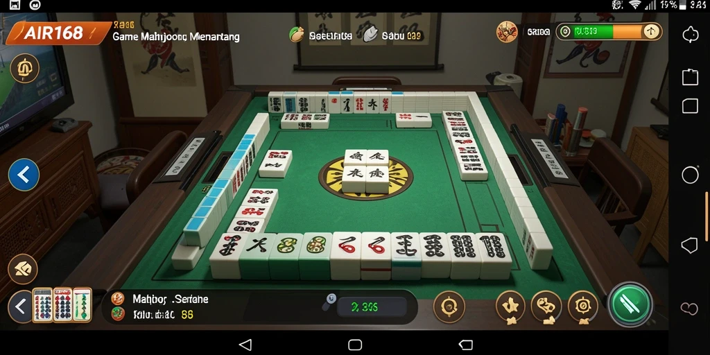 Tampilan gameplay Mahjong yang menarik di AIR168.