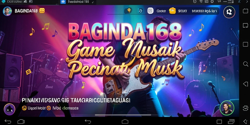 Tampilan screenshot utama dari gameplay <strong>BAGINDA168</strong> yang penuh warna dan interaktif.