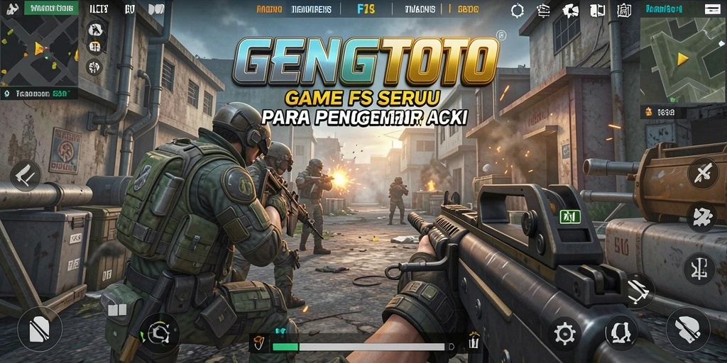 Screenshot gameplay GENGTOTO yang menegangkan dan penuh aksi.