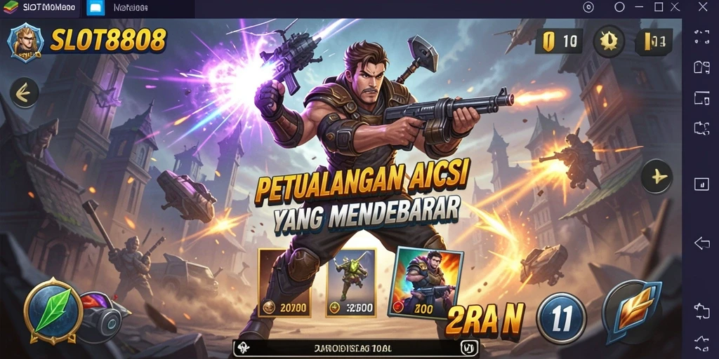 Gameplay aksi penuh tantangan di SLOT8808 yang memukau.
